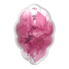 Стимулятор клитора с вибрацией и воздушной стимуляцией Satisfyer Cloud Dancer красно-белый