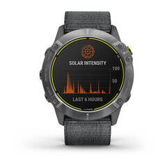Мультиспортивные часы Garmin Enduro Steel with Gray UltraFit Nylon Strap