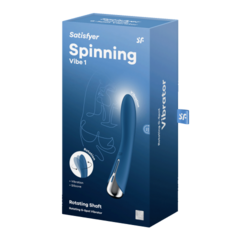 Вибратор с функцией вращения Satisfyer Spinning Vibe 1 синий