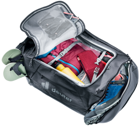 Картинка сумка спортивная Deuter Duffel Pro 60 Black - 11
