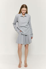 Юбка мини расклешенная