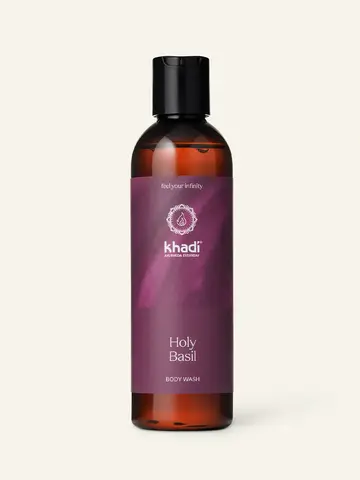 Гель для душа с базиликом Khadi Naturprodukte Holy Basil, 200 мл