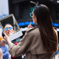 Визажное бьюти-зеркало «Riki Skinny» GLAMCOR