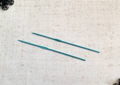 Крючок вязальный алюминий 2,5 мм