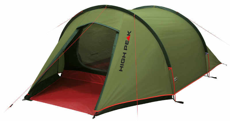 

ПАЛАТКА HIGH PEAK KITE 3 (зеленый/красный)