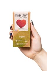Экологически чистые презервативы Masculan - 10 шт.