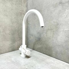 Смеситель для кухни HAIBA HB43828-8 с подключением фильтра белый