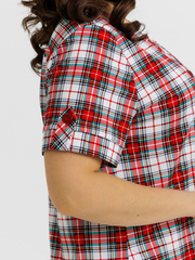 4630 Туника на пуговицах