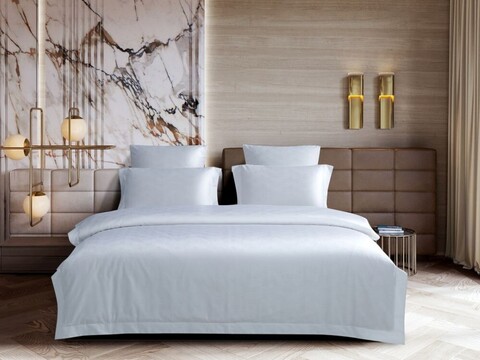 Постельное белье с одеялом 2 спальное евро Asabella Premium 1516-OMP