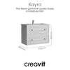 Creavit KY0080.42.MBY Тумба с раковиной