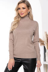 Водолазка Зимняя история (темно-бежевая) Б14648-20М LT Collection