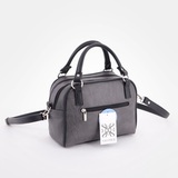 Сумка Саломея 269 македония серый + черный