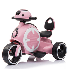 Детский электромотоцикл "Usbon QLS-9388" розовый