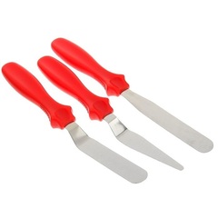 Набор кондитерских лопаток (паллеток), 3 штуки