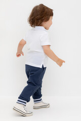 брюки  для мальчика  КР 400819/синий космос к564