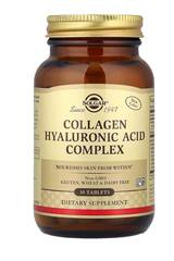 Solgar комплекс с коллагеном и гиалуроновой кислотой, 30 таблеток