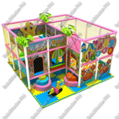 Детский игровой лабиринт "Деревня приключений" HAS-LP25-01