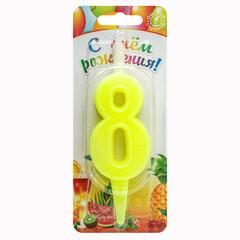 Свеча-цифра тортовая 