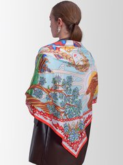 Платок «Катюша» 100% шёлк