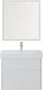 Aquanet 348193 Тумба с раковиной Nova Lite 2.0 75 2 ящ. цв. белый глянец (348193)