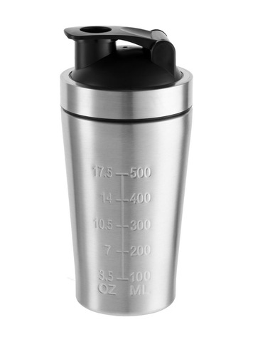 Картинка шейкер Skully ES-PS03-0.5 stainless steel - 9