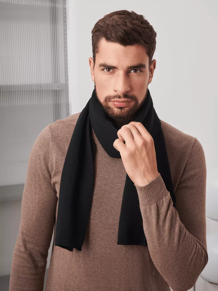 Шарф зимний длинный