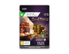 Игровая валюта Sea of Thieves Captain’s Ancient Coin Pack - 2550 Coins (цифровая версия) (Xbox One + Xbox Series X|S + Windows) (RU) (для ПК, цифровой код доступа)