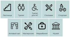 Навигационная табличка выступающая 150х200 мм 1510001371