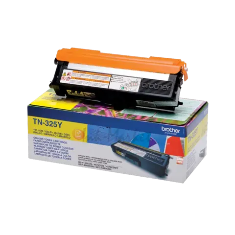 Тонер-картридж TN-325Y yellow для Brother HL-4150CDN, 4570CDW, MFC-9465СDN, 9460CDN, DCP-9055CDN (3500 стр)
