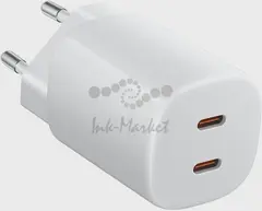 Сетевое зар./устр. Xiaomi Nano Turbo Charging 45W 4.1A+3A+2.25A (PD+QC) 2xUSB type-C универсальное белый (BHR087OEU) — фото 2