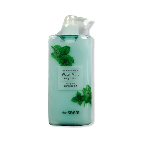 THE SAEM TOUCH ON BODY WATER MINT BODY LOTION 300МЛ