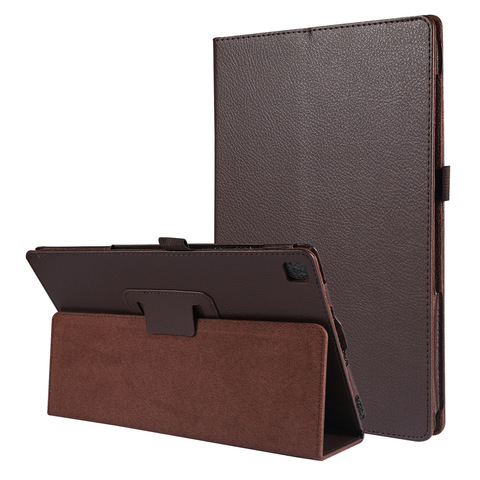 Чехол книжка-подставка Lexberry Case для Samsung Galaxy Tab S6 Lite (10.4") (P610/P615) - 2020 (Коричневый)