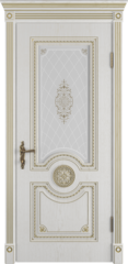 Дверь Greta / Bianco Classic PG / Art Cloud / Владимирские двери