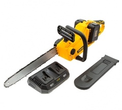 Цепная пила аккумуляторная бесщеточная RCS400-36 36В 4Ач шина 400мм Denzel