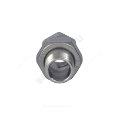 Соединитель латунь хром американка Ду 20 (3/4") прямой ВР/НР R18 Giacomini R18X004