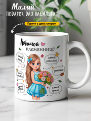 Кружка подарок племяннице