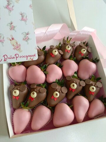 Клубника в шоколаде 