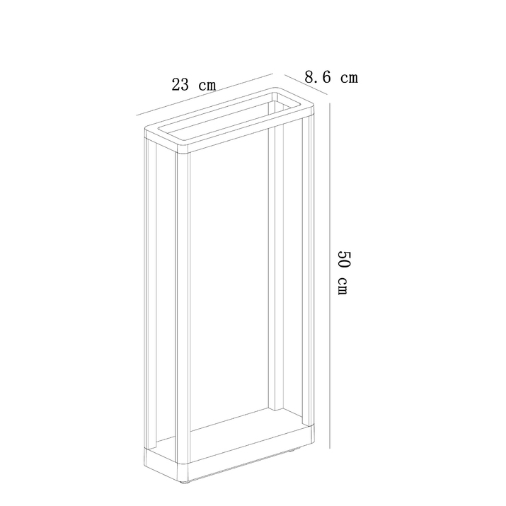 Уличный светодиодный светильник Arte Lamp Hassaleh A3374PA-1BK