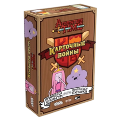 Настольная игра Время Приключений: Карточные Войны. Принцесса Бубльгум против Принцессы Пупырки