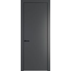 Межкомнатная дверь эмаль Profil Doors 1PA графит глухая