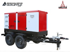 Дизельный генератор Азимут ЭД-75-Т400-2РКМ6C Deutz на шасси в кожухе с автозапуском