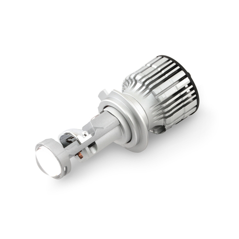 Светодиодные линзы MTF LIGHT MiniLENS H7, 12/24V, 55W, 6000K, 4000LM, к-т.
