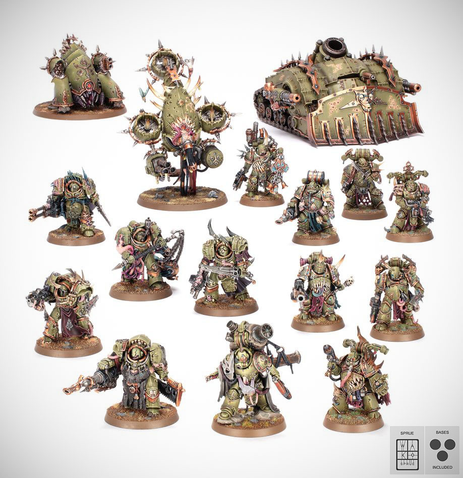 [Wako-box Battleforce] Poxwrought Vector - Death Guard