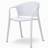 Стул пластиковый Mangas белый