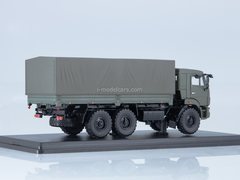 KAMAZ-43118 flatbed with awning khaki 1:43 Start Scale Models (SSM)