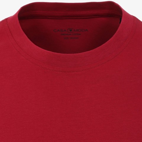 Футболка Casamoda 004200-964 цвет Бордо, короткий рукав