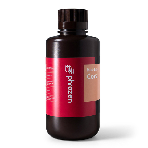 Фотополимер Phrozen Mud-Like Resin, коралловый (0,5 кг)