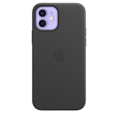 iPhone 12 | 12 Pro Leather Case with MagSafe Black