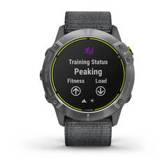Мультиспортивные часы Garmin Enduro Steel with Gray UltraFit Nylon Strap