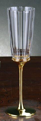 Набор фужеров для шампанского 6шт 23см Cre Art Macassar flut